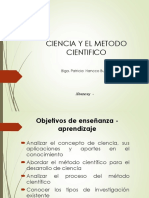 Ciencia Y El Metodo Cientifico: Blga. Patricia Hancco Bustinza