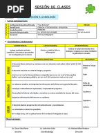 1 Introduccion Biología BIOLOGÍA 1RO SEC