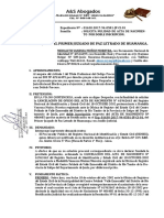 Demanda de Cancelación de Acta de Nacimiento Por Duplicidad