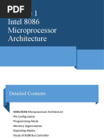 Architecture of 8086