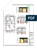 Plan of Amenity Block: Front Elevation