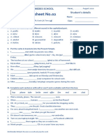 Worksheet N0.02: Archimedes School