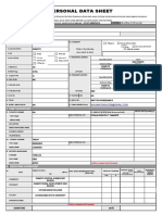 PDS Blank Form