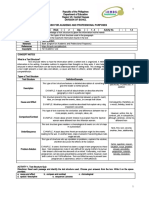 1 Republic of The Philippines Department of Education Region VII, Central Visayas Division of Bohol English For Academic and Professional Purposes