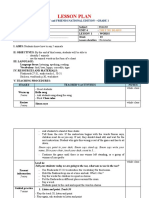 Lesson Plan: Family and Friends National Edition - Grade 1