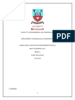 Heat Transfer Lab Report