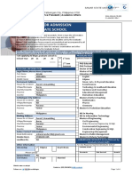 Application For Admission To Ssu-Graduate School: Instructions