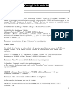 BDDA - Solution de La Serie 06 Exo 03 Exo 04