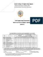 Civil Engg - Option II TY Syllabus0