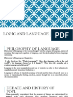 Logic and Language: Chapter Three Logic and Critical Thinking Binnyam A. Hamle 2013