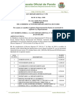 78 Ley Modificatoria A La Ley Departamental N 59