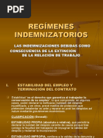 Regímenes Indemnizatorios