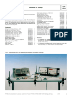 LEP 1.5.01 Vibration of Strings: Related Topics