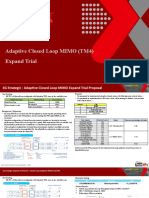 4G Strategic Activity - Closed Loop MIMO - ExpandTrial - 20170301