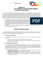 Resumen Capitulo 6 Implicaciones de La Teoria de Las Relaciones Humanas