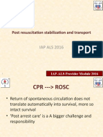 Post Arrest Care