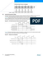 6.6 Instruction Execution Timing: 6.5.1 SPH and SPL - Stack Pointer High and Stack Pointer Low Register