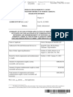 Aldrich Pump Summary of Second Interim Application of Orrick, Herrington & Sutcliffe LLP For Allowance of Compensation For Services