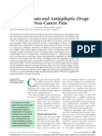 Antidepressants and Antiepileptic Drugs For Chronic Non-Cancer Pain