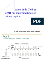 Determination CM Iet CMB