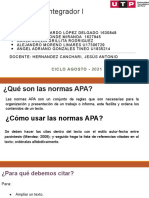 Normas APA - Integrador L