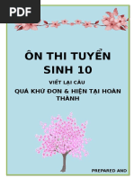 (Rewrite) Viết lại câu QKĐ - HTHT