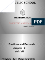 Delhi Public School Harni: Mathematics