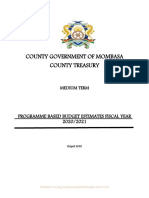 Mombasa County PBB Estimates 2020 - 2021