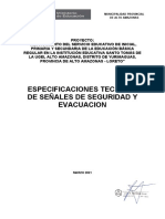 Especificaciones Tecnicas-Señalización