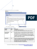 Writing Score Sheet - Test 1 - Succeed - in - Cambridge - English - b1 - Preliminary