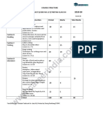 Section A Grammar 30 15 15: Course Structure Subject (Code No.117) Tibetan Class Xii