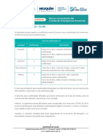 Coronavirus, Nuevo Comunicado Del Comité de Emergencia Provincial 29072020 - 21,00