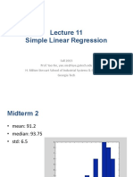 Simple Linear Regression