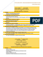 01 - First Study Guide Output - Venue and Jurisdiction On Settlement of Estate - Locsin