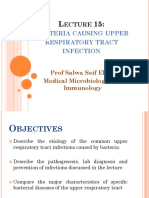 Bacterial Causes of URI