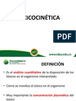 Toxicocinetica y Toxicodinamia