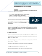 Memoria de Calculo de Instalaciones Sanitarias