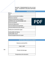 Calculo Eficiencia Caldera