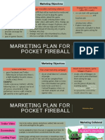 Marketing Plan For Pocket Fireball