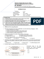 Soal Pat Ips Kelas 8 Sem 2