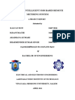 Design of Intelligent Sms Based Remote Metering System: A Project Report