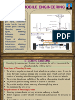 Automobile Engineering: Steering System