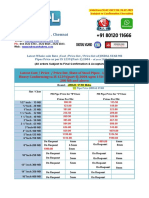 Jindal Star Pipes Pricelist