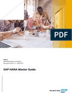 SAP HANA Master Guide en