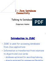 JDBC - Java Database Connectivity