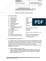 Silabo de Gestion de Calidad - Uac 1