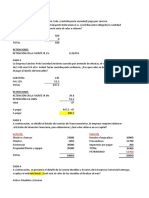 Ejercicios de Contabilidad Prueba Segunda Parcial