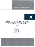 Plan Anual de Auditoria Interna 2019