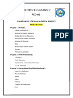 Resumen Esquema Portafolio Digital Por Nivel.