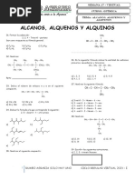 Alcanos Alquenos y Alquinos